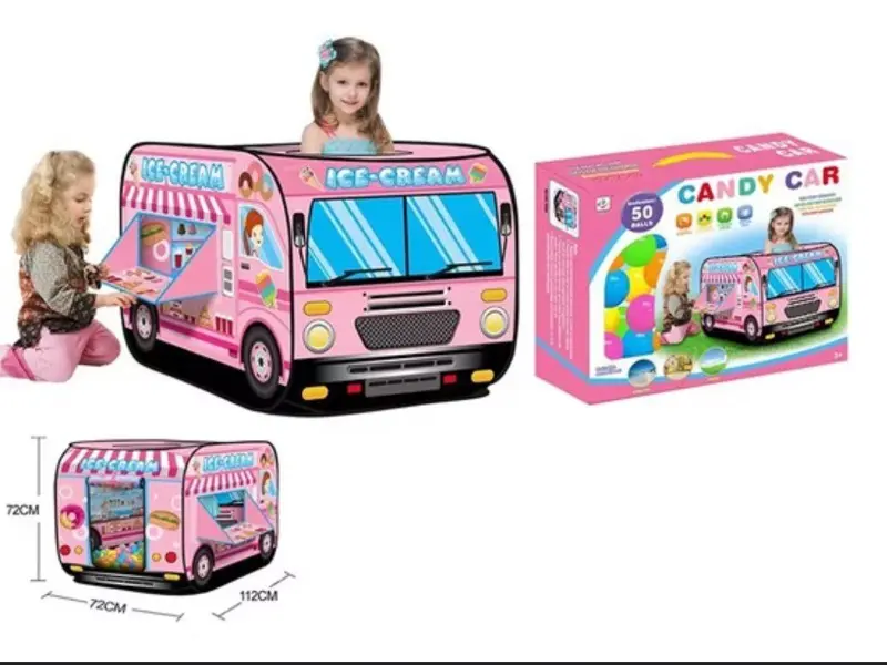خيمة لعب عربة الآيس كريم، بيت الأميرة المرح للأطفال
