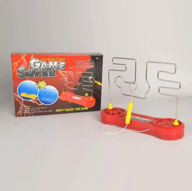 لعبة متاهة الأعصاب، تحدي التركيز والتحكم للأطفال