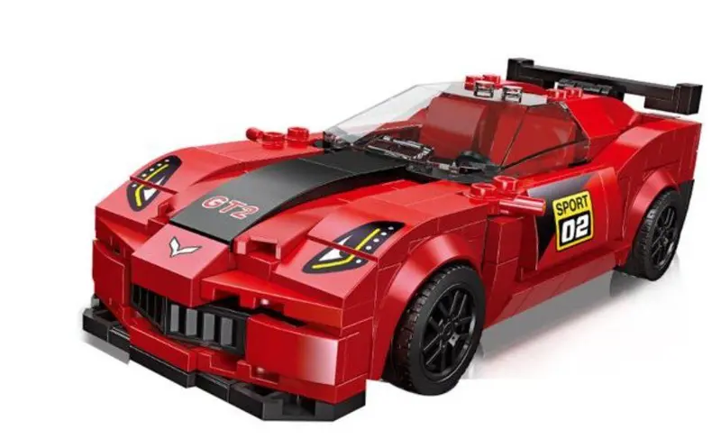 ميكانو سيارة السباق GT2، 304 قطعة تركيب لتجربة بناء سريعة ومثيرة