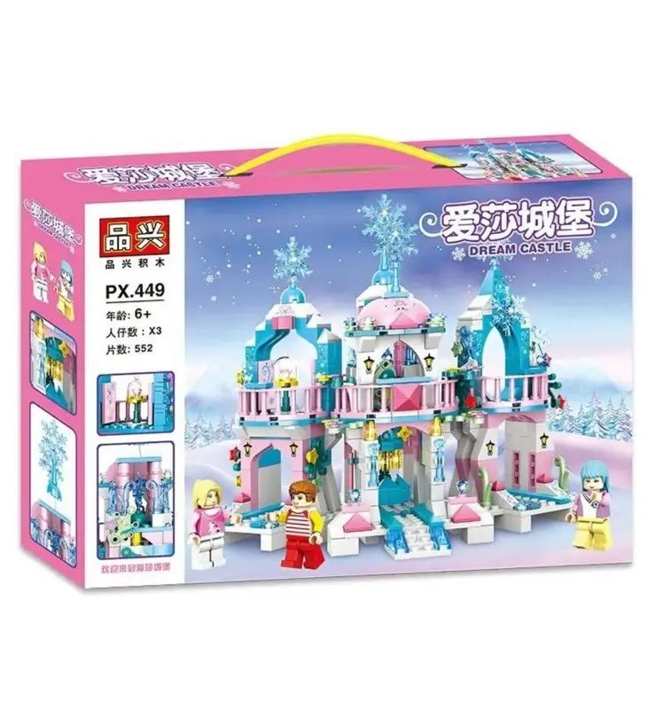 ميكانو قصر الأميرة السحري، 552 قطعة بناء لتصميم عالم خيالي مليء بالأميرات والمغامرات