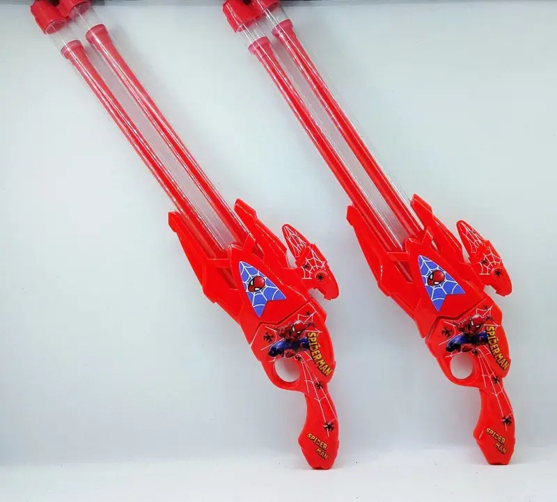 مدفع المياه المزدوج، بتصميم سبايدر مان بحجم 35 سم