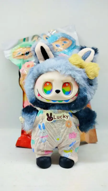 دمية لابوبو التريند، لعبة قطنية ناعمة بأزياء متنوعة