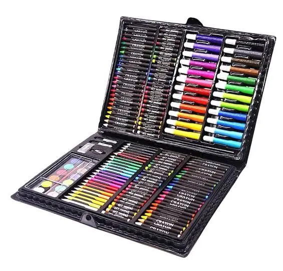 مجموعة الألوان الاحترافية 168 قطعة، لكل فنان في العائلة