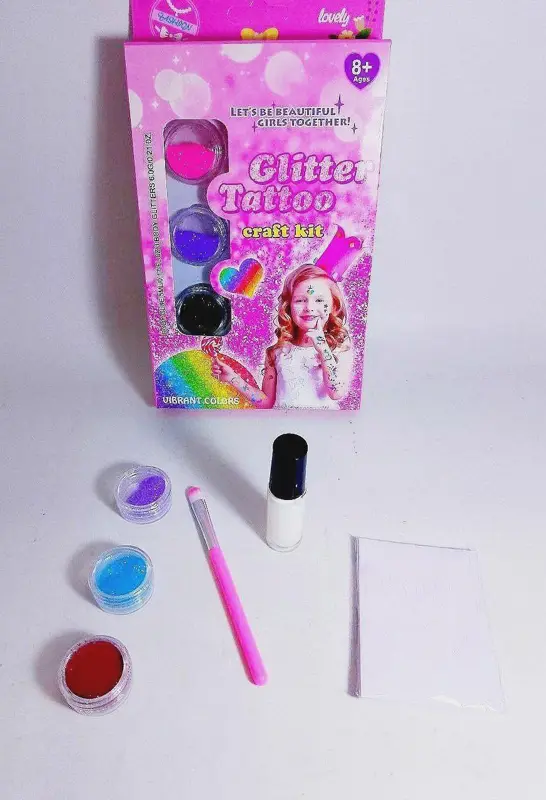 مجموعة الرسم على الجسم، تاتو مؤقت للأطفال