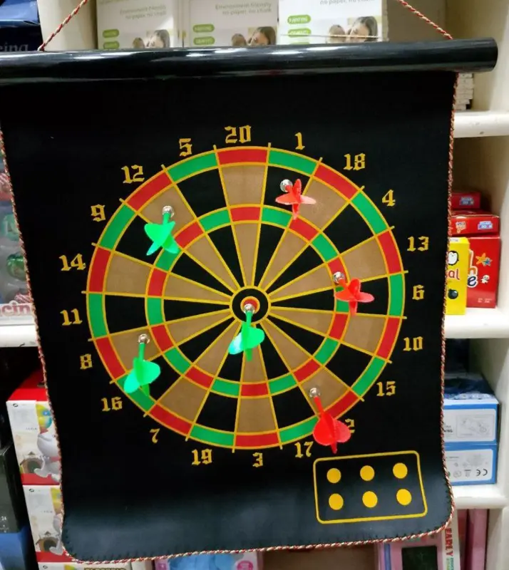 رول نيشان المغناطيسي، لعبة المنافسة العائلية بوجهين حجم 12