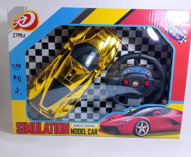 سيارة السباق الفاخرة، بحجم كبير وريموت دركسيون معدني