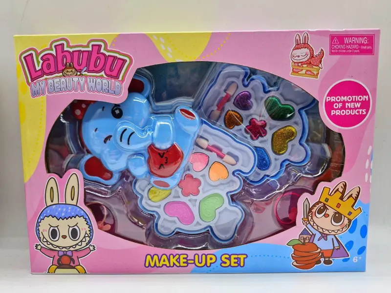 مجموعة مكياج الفيل اللطيف، بتركيبة طبية آمنة للأطفال