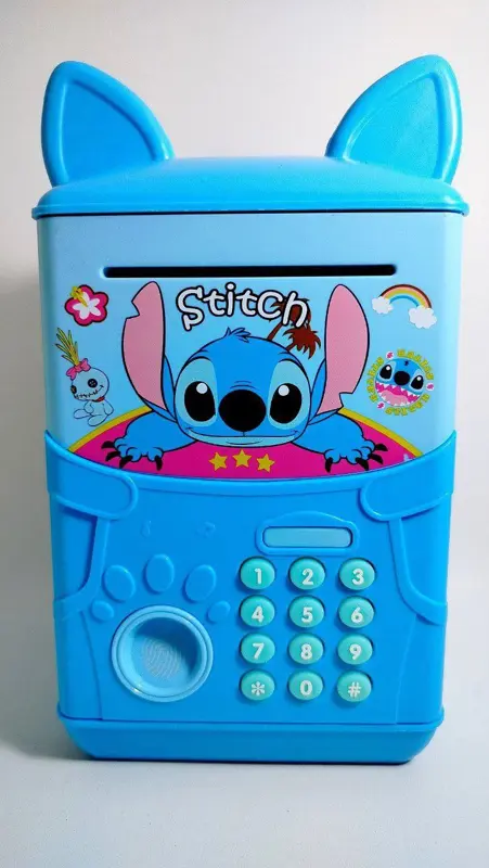 حصالة ستيشن، خزنة بتصميم ستيش الشهير