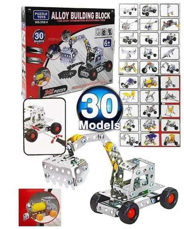 مجموعة الميكانو الإبداعية، اصنع 30 تصميمًا مميزًا