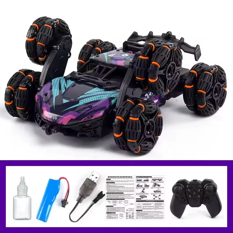 سيارة التوست بالتحكم عن بعد وساعة الدخان