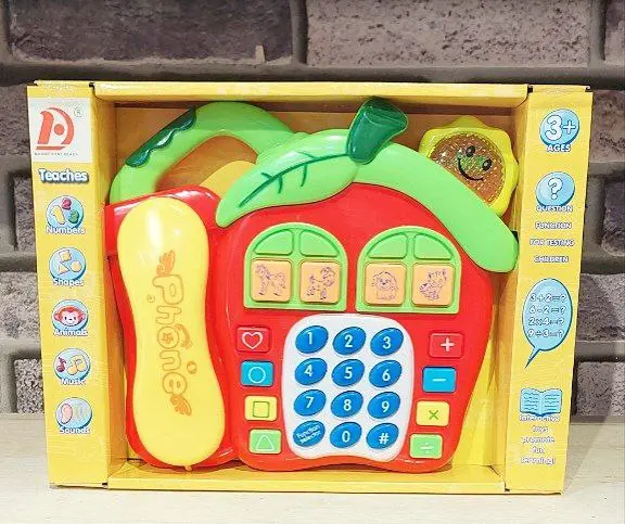 هاتف التفاحة التعليمي التفاعلي للأطفال