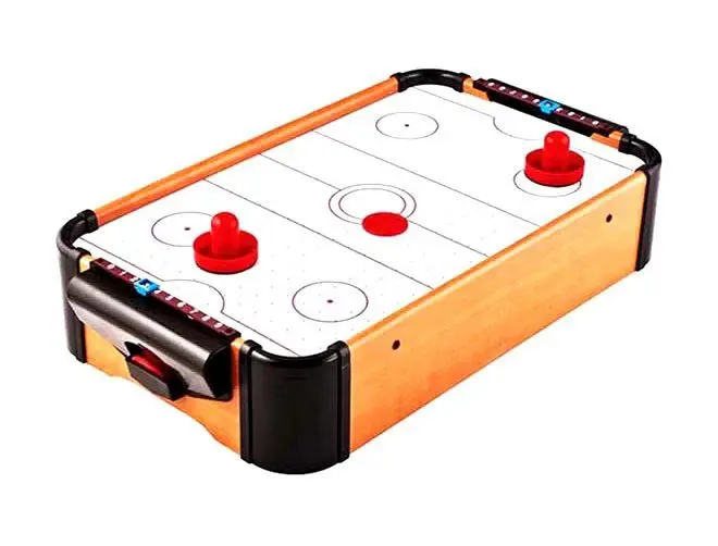 لعبة الإير هوكي الخشبية المصغرة