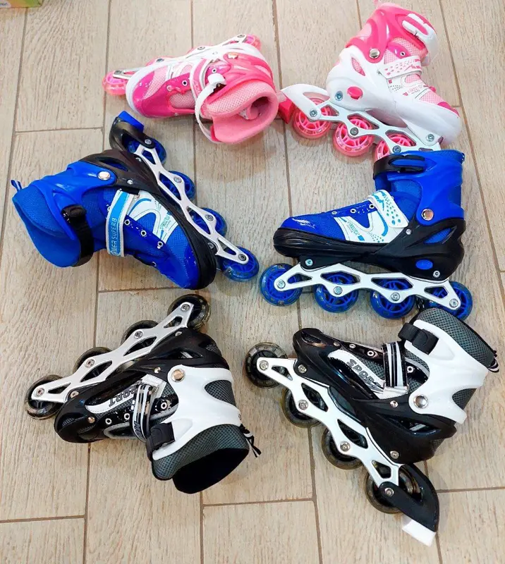 باتيناج التزلج الاحترافي بعجلات متتالية