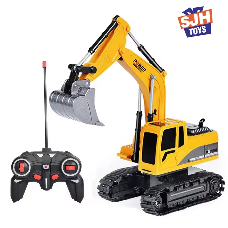 لعبة ونش البناء بالتحكم عن بعد مع تأثير البخار