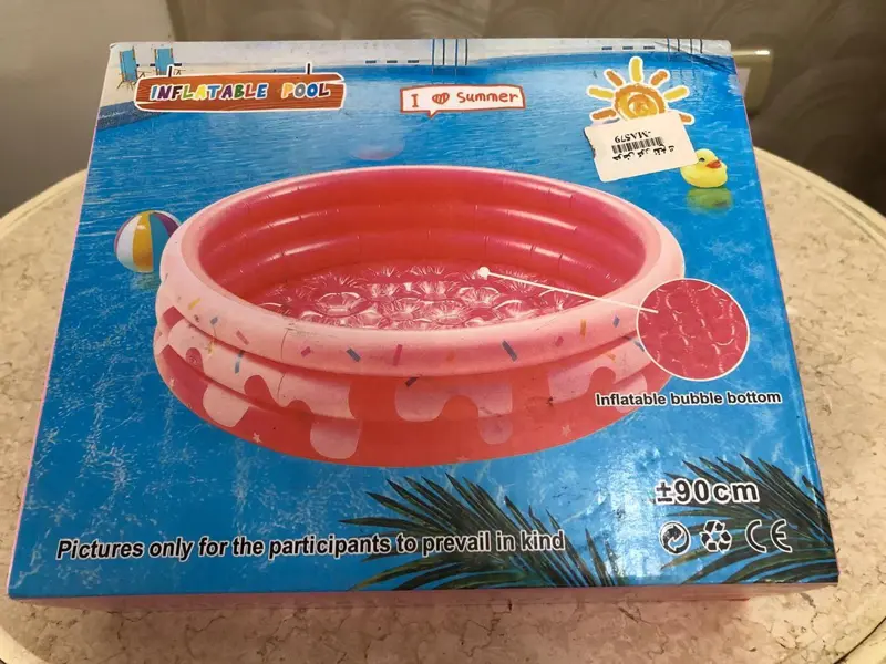 حوض السباحة المائي للأطفال بتصميم بحري 120سم