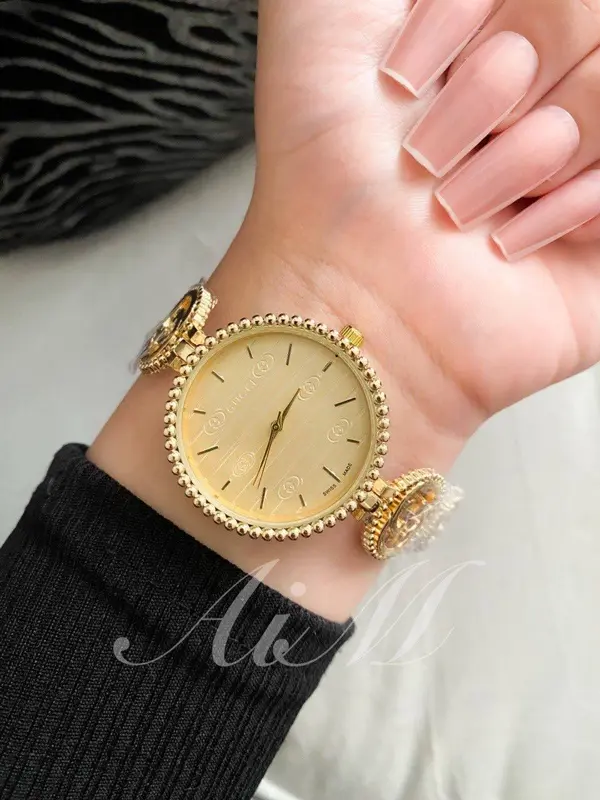 ساعة جوتشي أنابل بسوار أنسيال