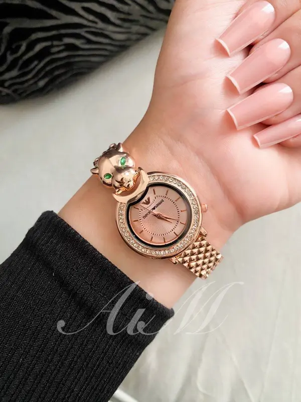 ساعة أرماني جيسيكا بسوار أنسيال