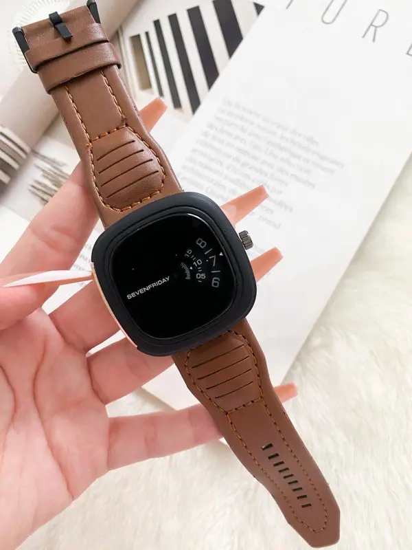 ساعة سفن فرايداي ماكسيموس جلد