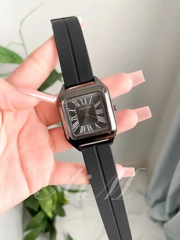 ساعة كارتير مينا روماني رابر رجالي