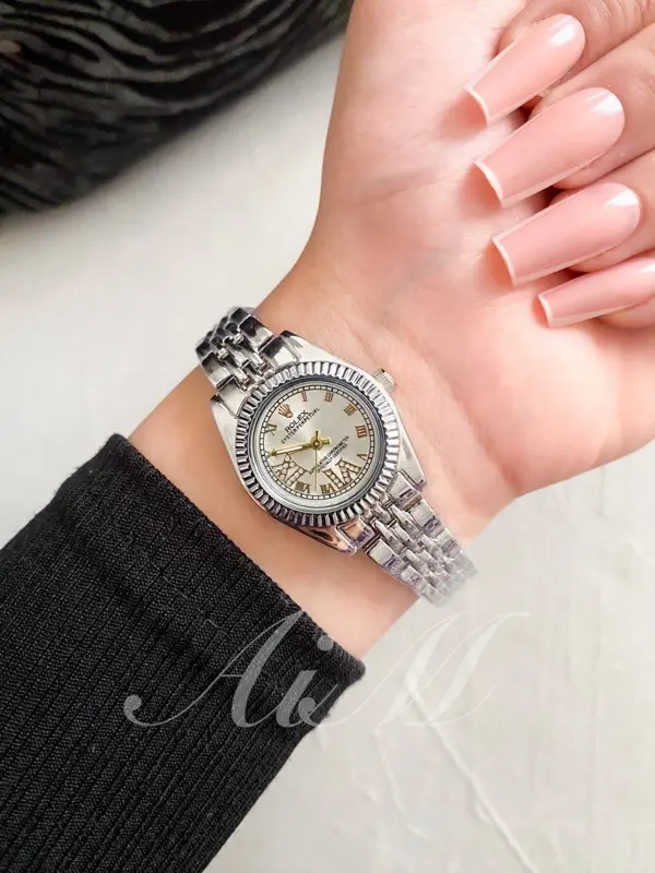 ساعة رولكس ميني أنسيال أنيقة حريمي