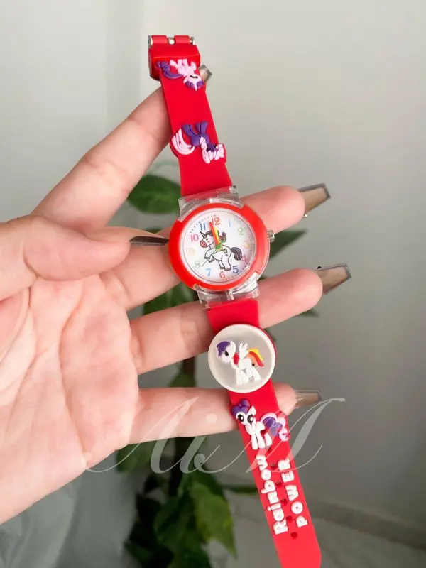 ساعة أطفال ديزني رابر بشخصية ميكي ماوس