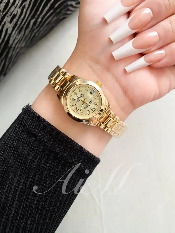 ساعة رولكس ماين ميني أنسيال فضية حريمي