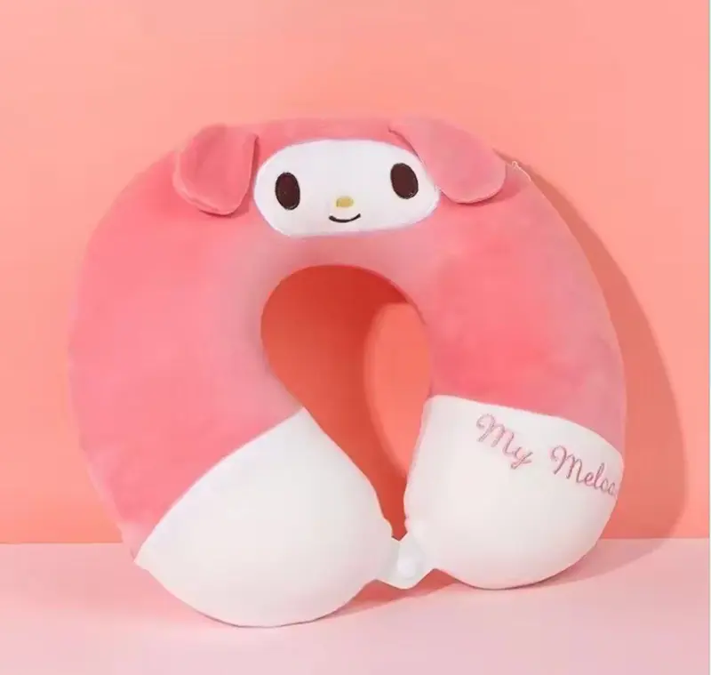 وسادة رقبه "ديزني دريم" القطيفة بتصميم شخصيات كرتونية محبوبة