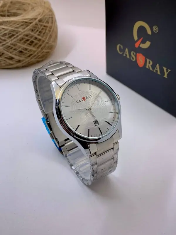 ساعة "CASSRAY" الرجالية بتصميمها الكلاسيكي الفريد