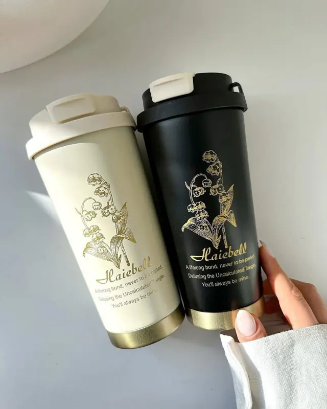 المج الحراري بتصميم الورد