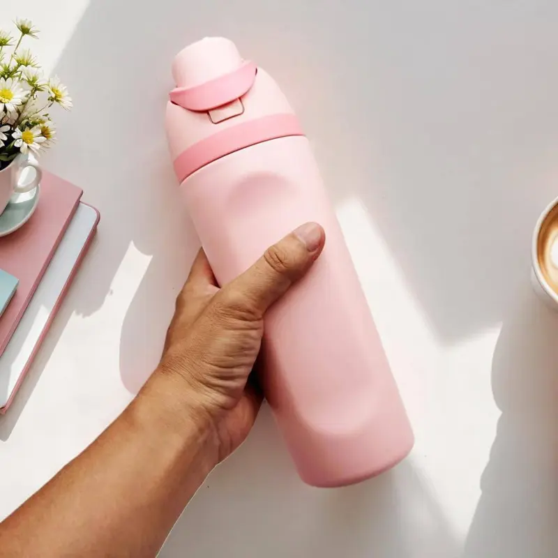 زجاجة حرارية أنيقة بتصميم Owala