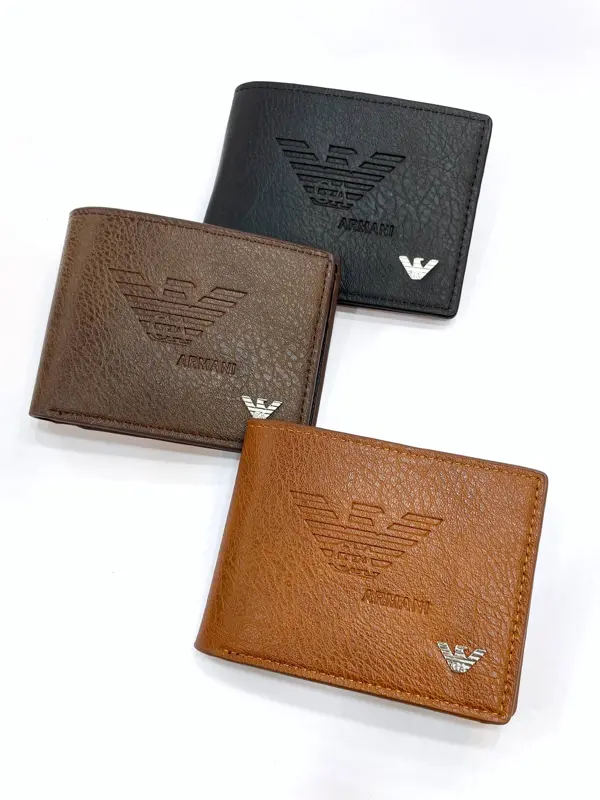 محفظة رجالي بتصميمات ماركات عالمية