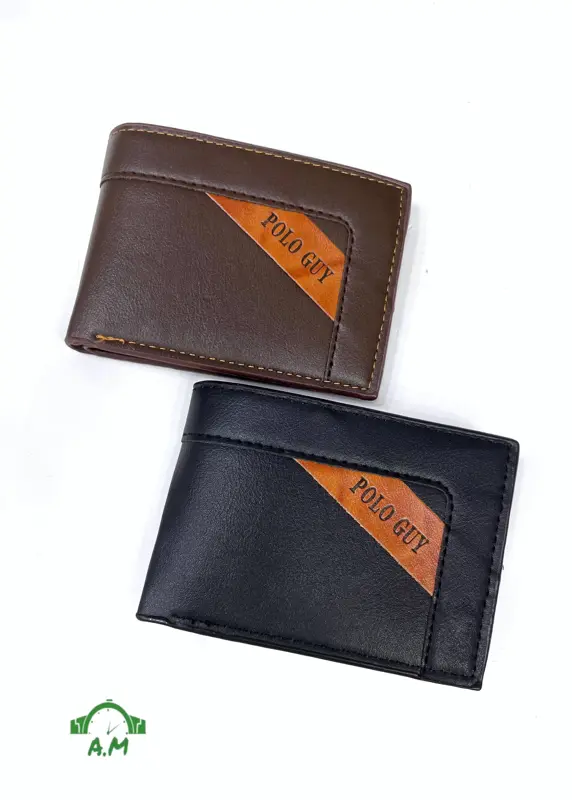 محفظة بولو للرجال بتصميم كلاسيكي