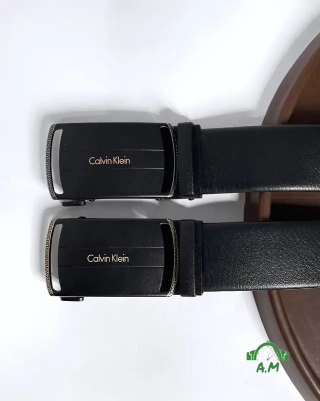 حزام كالفن كلاين رجالي أنيق بوجهين