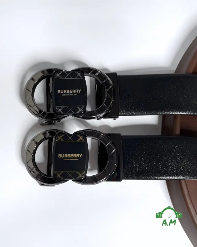 حزام بربري لندن للرجال بتصميم كلاسيكي