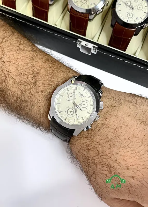 ساعة تيسوت رجالي بجودة عالية