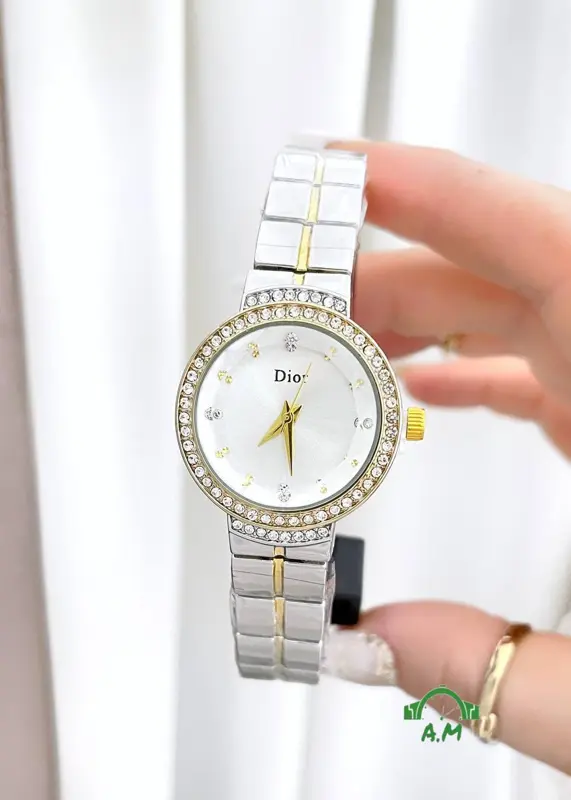 ساعة ديور حريمي بتصميم راقي