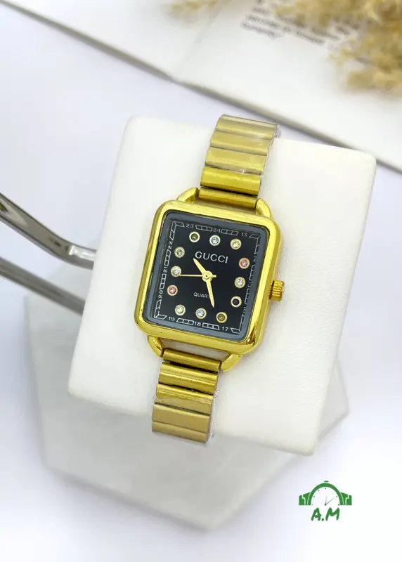 ساعة غوتشي حريمي بتصميم عصري وملون