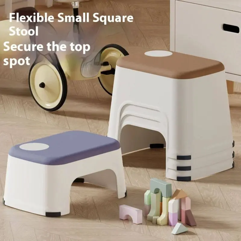 كرسي صغير متعدد الاستخدامات ومتين للحمام والغرف