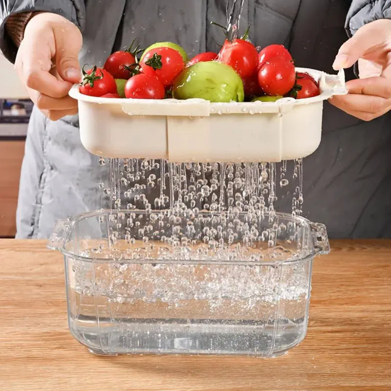 بولة وصفاية أكريليك مبتكرة بتصميم "الدبدوب" اللطيف (قطعتان)