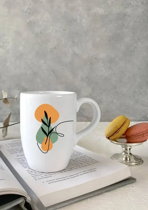 طقم مجات بورسلين مستورد – ٤ قطع