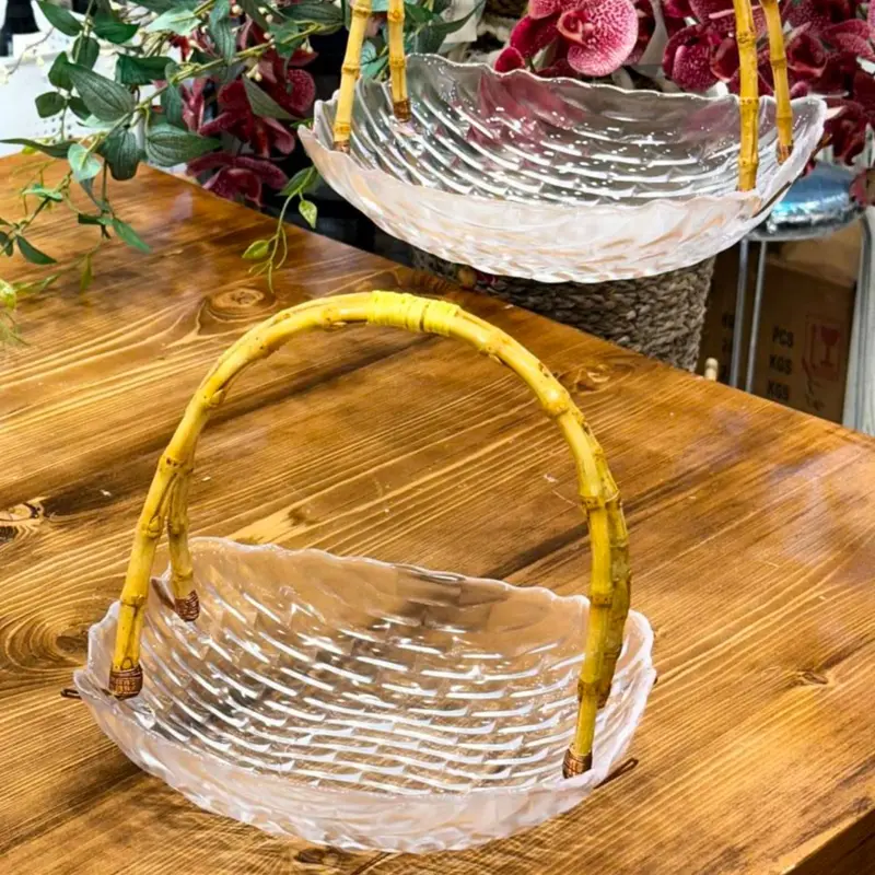 شيالة حلويات وضيافة فاخرة (دور واحد - زجاج وخوص)