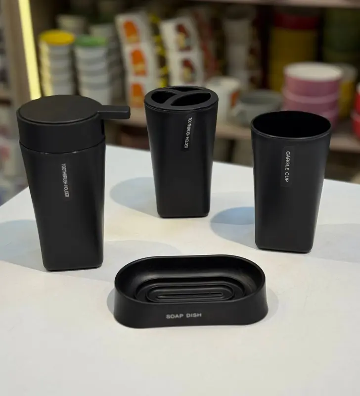 طقم إكسسوارات حمام أنيق مكون من 5