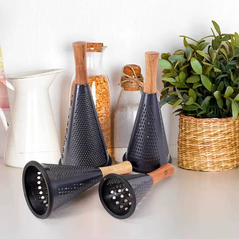 المبشرة المخروطية الثلاثية (الجامبو) بيد خشب