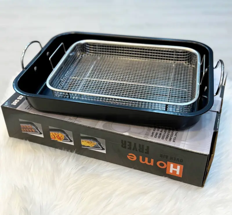 صينية تحمير مستطيلة كبيرة 2️⃣❌1️⃣