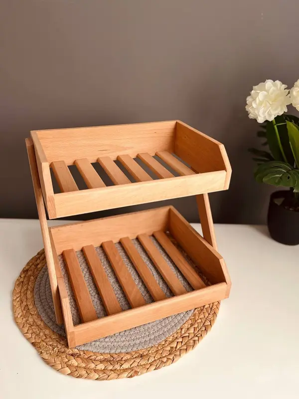 استاند خشبي مفرغ