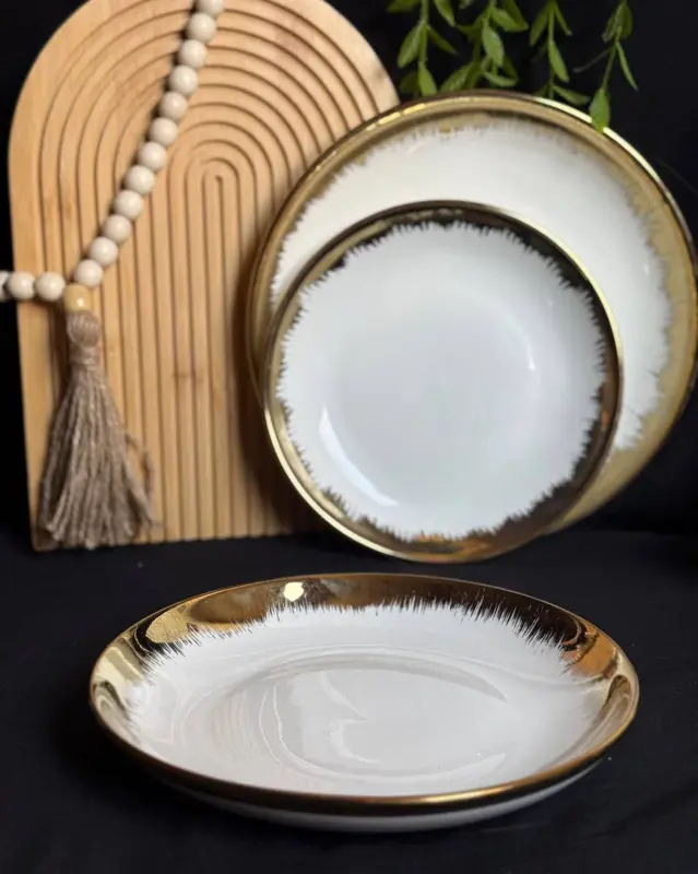 طقم أطباق بورسلين مستوردة