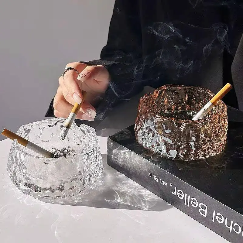 طفاية كريستال زجاجية: