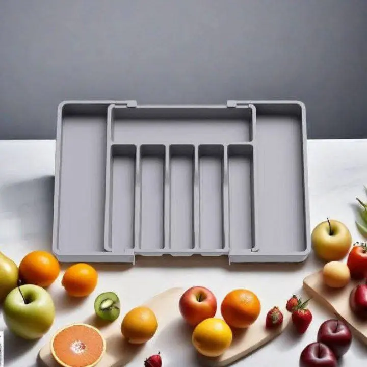 منظم أدراج المطبخ الذكي "سبيس سيف" القابل للتوسيع لجميع الأدوات