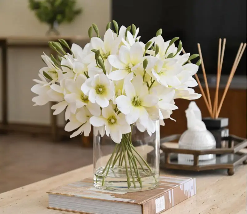 بوكيه ورد ياسمين صناعي