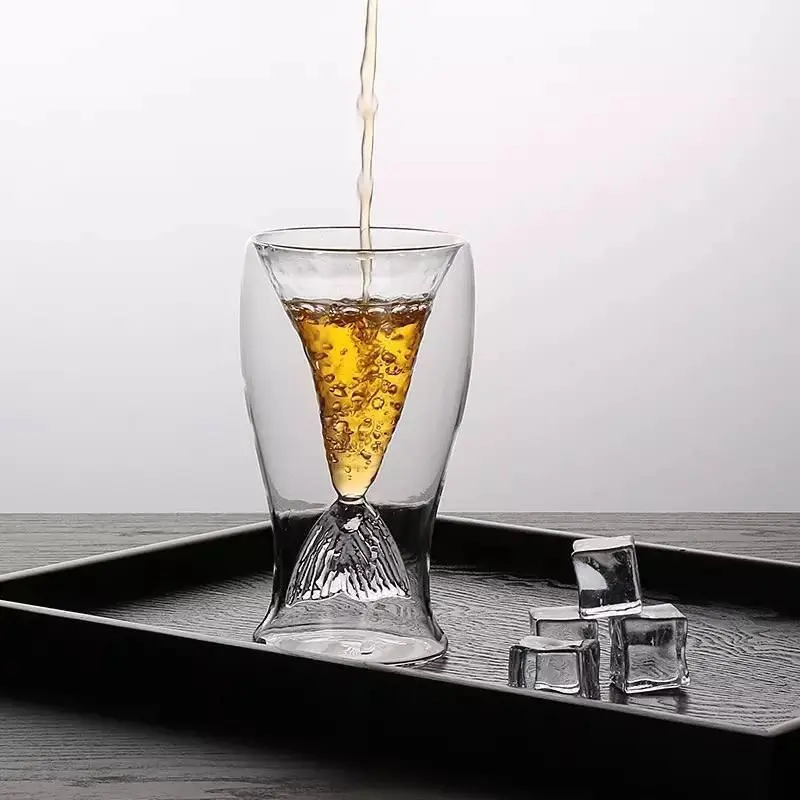 كوب حورية البحر مزدوج الجدار